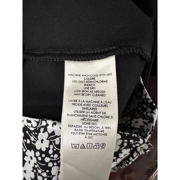 Black Wide Leg Dress Pants Womens Size 6 Classic Chic Maeve by Anthropologie - Picture 5 of 9